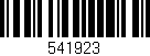 Código de barras (EAN, GTIN, SKU, ISBN): '541923'