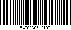 Código de barras (EAN, GTIN, SKU, ISBN): '5420068613199'
