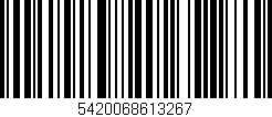 Código de barras (EAN, GTIN, SKU, ISBN): '5420068613267'