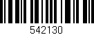 Código de barras (EAN, GTIN, SKU, ISBN): '542130'