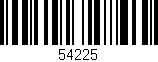 Código de barras (EAN, GTIN, SKU, ISBN): '54225'