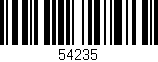Código de barras (EAN, GTIN, SKU, ISBN): '54235'