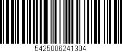 Código de barras (EAN, GTIN, SKU, ISBN): '5425006241304'