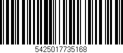Código de barras (EAN, GTIN, SKU, ISBN): '5425017735168'