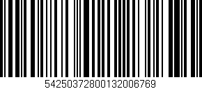 Código de barras (EAN, GTIN, SKU, ISBN): '54250372800132006769'