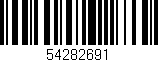Código de barras (EAN, GTIN, SKU, ISBN): '54282691'