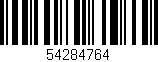 Código de barras (EAN, GTIN, SKU, ISBN): '54284764'