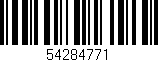 Código de barras (EAN, GTIN, SKU, ISBN): '54284771'