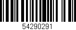 Código de barras (EAN, GTIN, SKU, ISBN): '54290291'