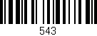 Código de barras (EAN, GTIN, SKU, ISBN): '543'