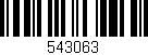Código de barras (EAN, GTIN, SKU, ISBN): '543063'