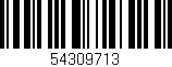Código de barras (EAN, GTIN, SKU, ISBN): '54309713'