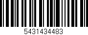 Código de barras (EAN, GTIN, SKU, ISBN): '5431434483'