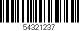 Código de barras (EAN, GTIN, SKU, ISBN): '54321237'