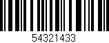 Código de barras (EAN, GTIN, SKU, ISBN): '54321433'