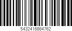Código de barras (EAN, GTIN, SKU, ISBN): '5432416884762'