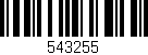 Código de barras (EAN, GTIN, SKU, ISBN): '543255'