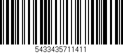 Código de barras (EAN, GTIN, SKU, ISBN): '5433435711411'