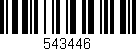 Código de barras (EAN, GTIN, SKU, ISBN): '543446'