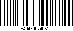 Código de barras (EAN, GTIN, SKU, ISBN): '5434638740512'