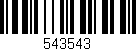 Código de barras (EAN, GTIN, SKU, ISBN): '543543'