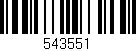 Código de barras (EAN, GTIN, SKU, ISBN): '543551'