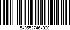 Código de barras (EAN, GTIN, SKU, ISBN): '5435527464328'