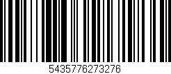 Código de barras (EAN, GTIN, SKU, ISBN): '5435776273276'