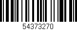 Código de barras (EAN, GTIN, SKU, ISBN): '54373270'