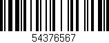 Código de barras (EAN, GTIN, SKU, ISBN): '54376567'