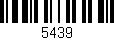 Código de barras (EAN, GTIN, SKU, ISBN): '5439'