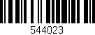 Código de barras (EAN, GTIN, SKU, ISBN): '544023'