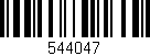 Código de barras (EAN, GTIN, SKU, ISBN): '544047'