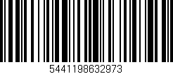 Código de barras (EAN, GTIN, SKU, ISBN): '5441198632973'