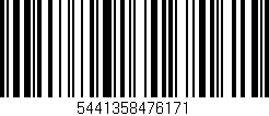 Código de barras (EAN, GTIN, SKU, ISBN): '5441358476171'