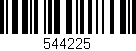 Código de barras (EAN, GTIN, SKU, ISBN): '544225'