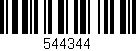 Código de barras (EAN, GTIN, SKU, ISBN): '544344'