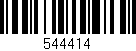 Código de barras (EAN, GTIN, SKU, ISBN): '544414'