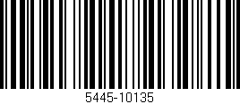 Código de barras (EAN, GTIN, SKU, ISBN): '5445-10135'