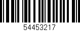 Código de barras (EAN, GTIN, SKU, ISBN): '54453217'