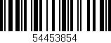Código de barras (EAN, GTIN, SKU, ISBN): '54453854'