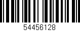 Código de barras (EAN, GTIN, SKU, ISBN): '54456128'