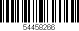 Código de barras (EAN, GTIN, SKU, ISBN): '54458266'