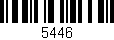 Código de barras (EAN, GTIN, SKU, ISBN): '5446'