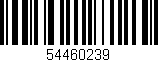 Código de barras (EAN, GTIN, SKU, ISBN): '54460239'