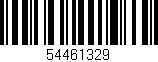 Código de barras (EAN, GTIN, SKU, ISBN): '54461329'