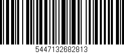 Código de barras (EAN, GTIN, SKU, ISBN): '5447132682813'