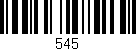 Código de barras (EAN, GTIN, SKU, ISBN): '545'