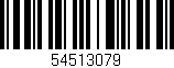 Código de barras (EAN, GTIN, SKU, ISBN): '54513079'