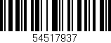 Código de barras (EAN, GTIN, SKU, ISBN): '54517937'